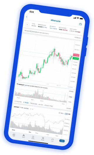 Portfel z bieżącą aktualizacją w aplikacji Cyprys Rentova do obrotu kryptowalutami